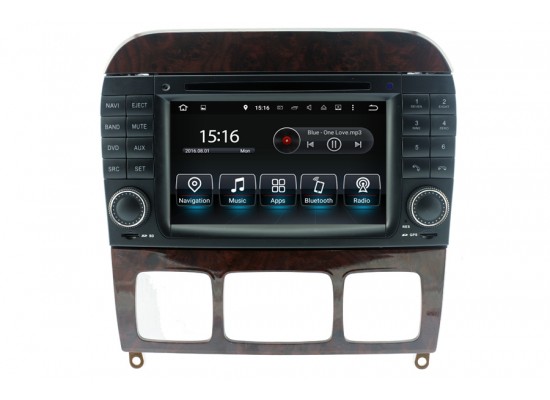 Mercedes-Benz CL-W215/S-W220 Android Head Unit