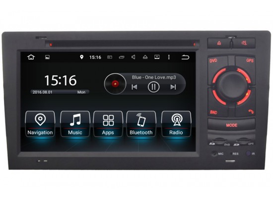 Audi A8/S8/RS8 1999-2004 Android Head Unit