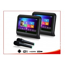 2st  9" Android headrest monitor touch screen with wifi